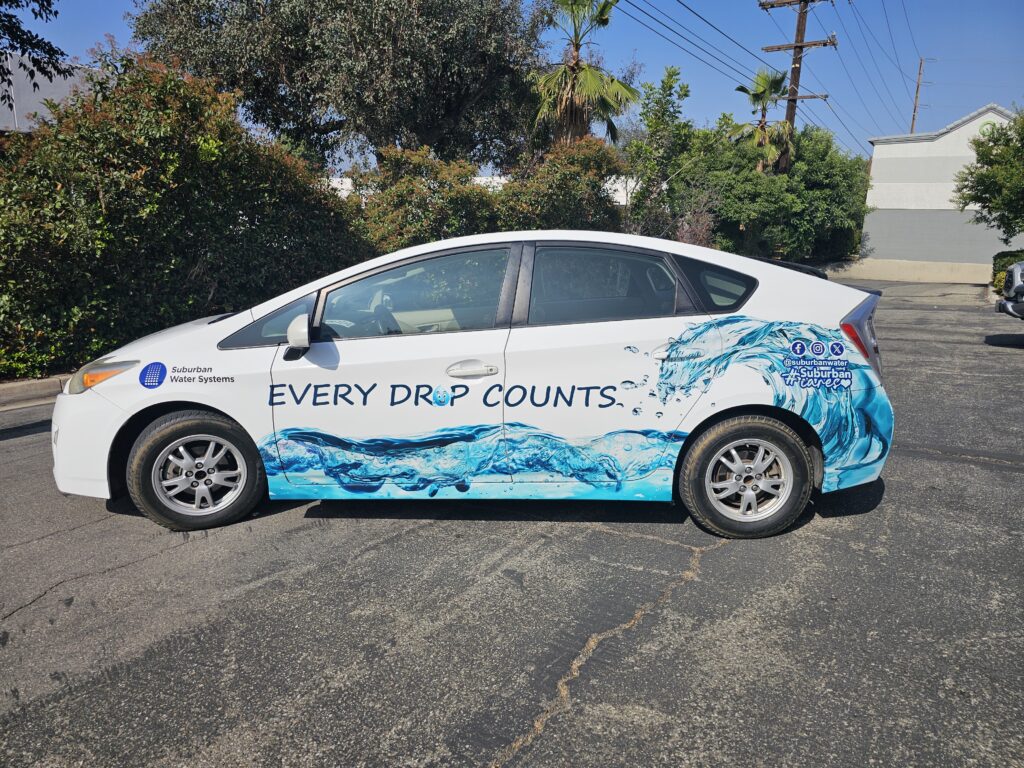 Prius Suburban Water
